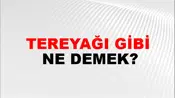 Tereyağı Gibi