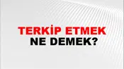 Terkip Etmek