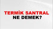 Termik Santral