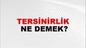 Tersinirlik
