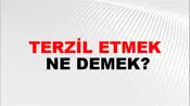 Terzil Etmek