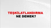 Teşkilatlandırma