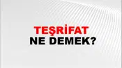 Teşrifat