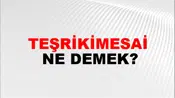 Teşrikimesai