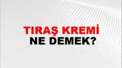 Tıraş Kremi