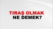Tıraş Olmak