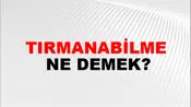 Tırmanabilme