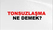 Tonsuzlaşma