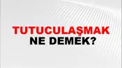 Tutuculaşmak