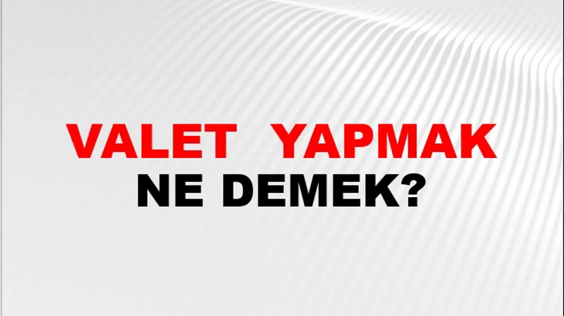 Tuvalet (Veya tuvaletini) yapmak Tuvalet (Veya tuvaletini) yapmak