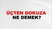 Üçten Dokuza