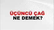 Üçüncü Çağ