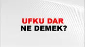 Ufku Dar