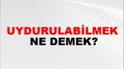 Uydurulabilmek