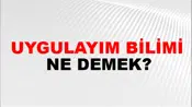 Uygulayım Bilimi