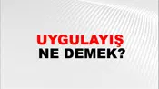 Uygulayış
