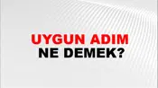 Uygun Adım