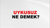 Uykusuz