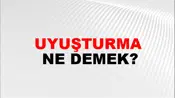 Uyuşturma