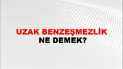 Uzak Benzeşmezlik