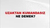 Uzaktan Kumandasız
