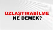 Uzlaştırabilme