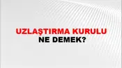 Uzlaştırma Kurulu