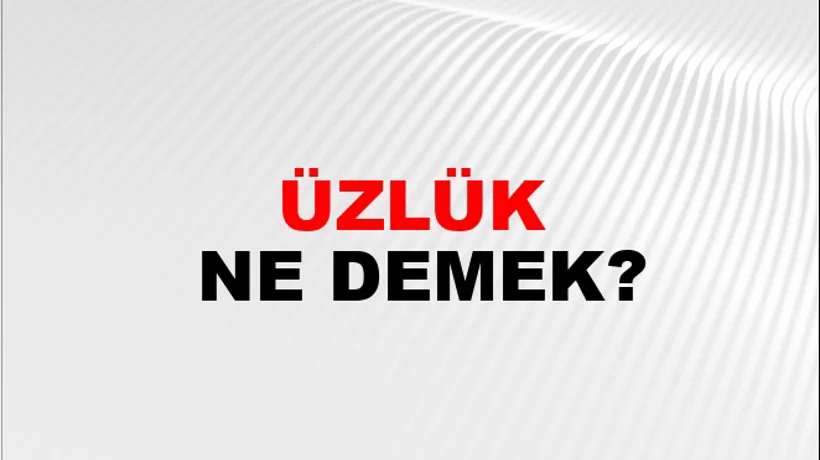 Üzlük Üzlük