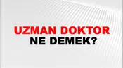Uzman Doktor