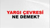 Yargı Çevresi