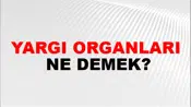 Yargı Organları