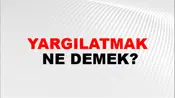 Yargılatmak