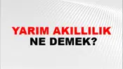 Yarım Akıllılık