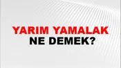 Yarım Yamalak
