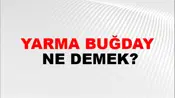 Yarma Buğday
