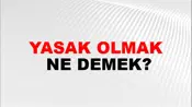 Yasak Olmak