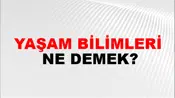 Yaşam Bilimleri