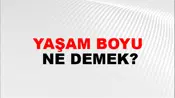Yaşam Boyu
