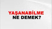 Yaşanabilme