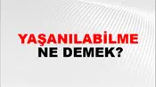 Yaşanılabilme