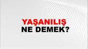 Yaşanılış