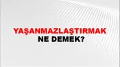 Yaşanmazlaştırmak