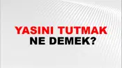 Yasını Tutmak