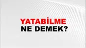 Yatabilme