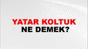 Yatar Koltuk