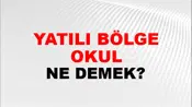 Yatılı Bölge Okulu