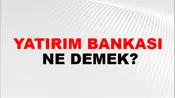 Yatırım Bankası