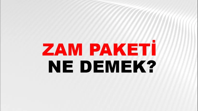 Zam Paketi Zam Paketi