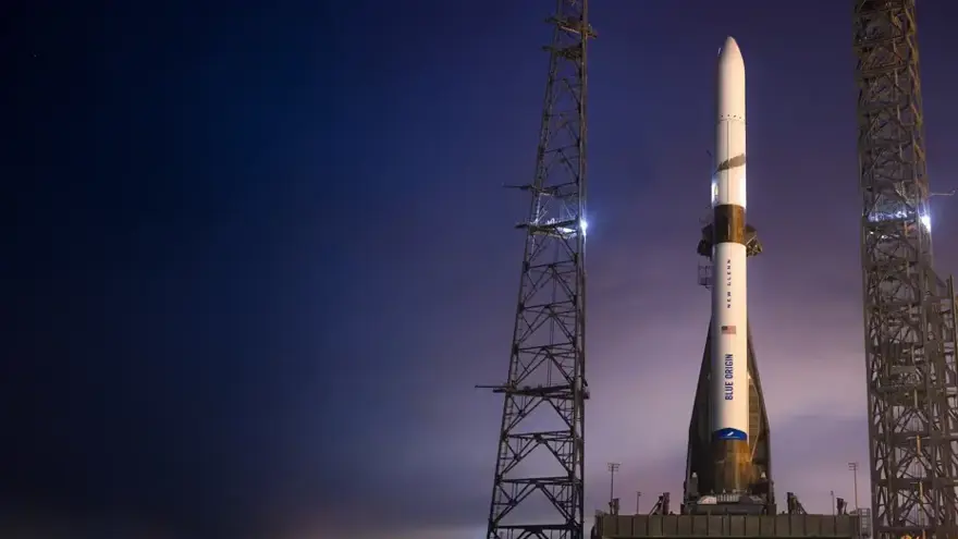 Blue Origin roketi fırlatma rampasında patladı 7 Blue Origin roketi fırlatma rampasında patladı 7