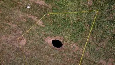 Pancar tarlasında yeni obruk oluştu